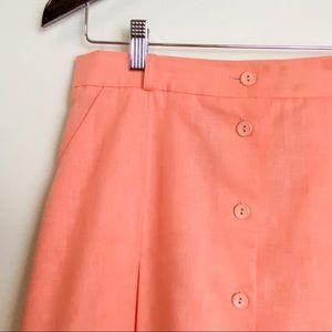 Vintage D’ALLAIRD’S a-line button-up skirt